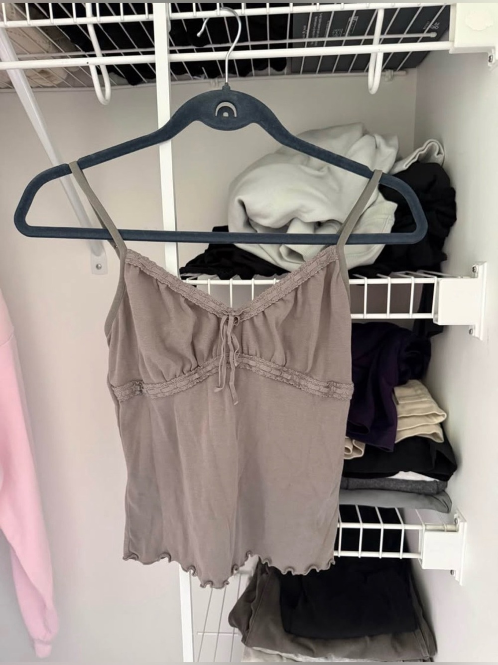 BRANDY MELVILLE Taupe/GreyTop